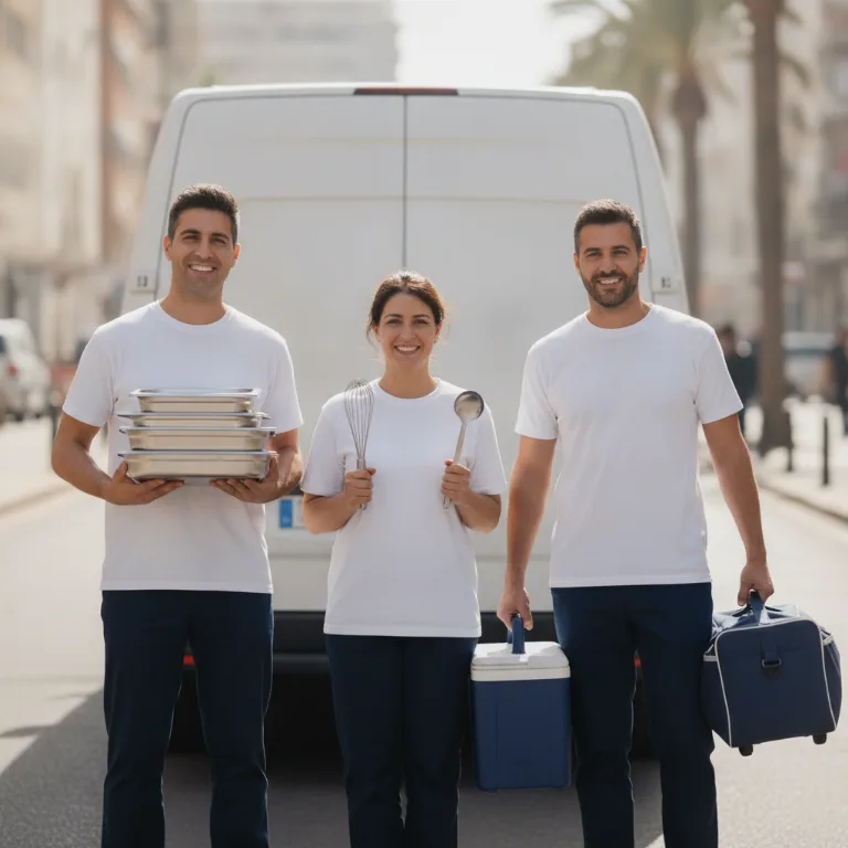 Catering team a Pozzo Strada